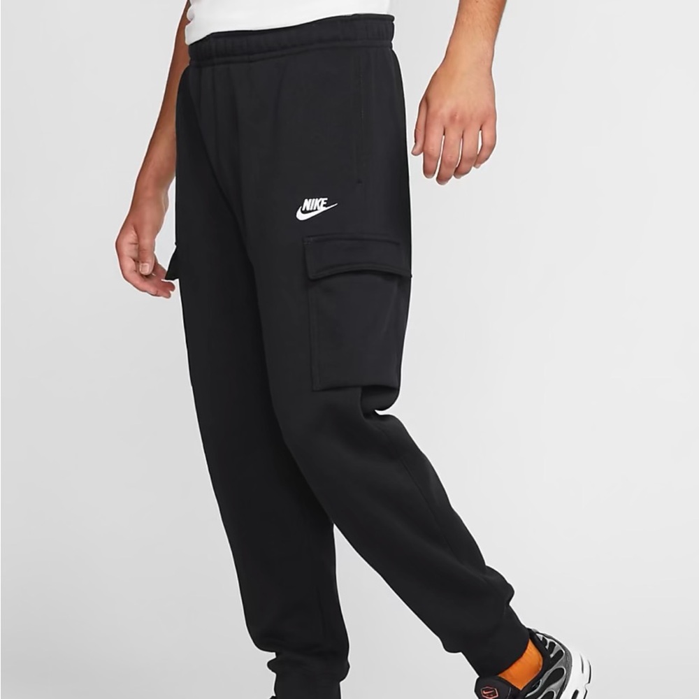 Nike Sportswear Club Fleece Cargo Sweatpants Sz L